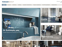 Tablet Screenshot of marazzi.gr