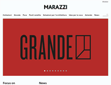 Tablet Screenshot of marazzi.it